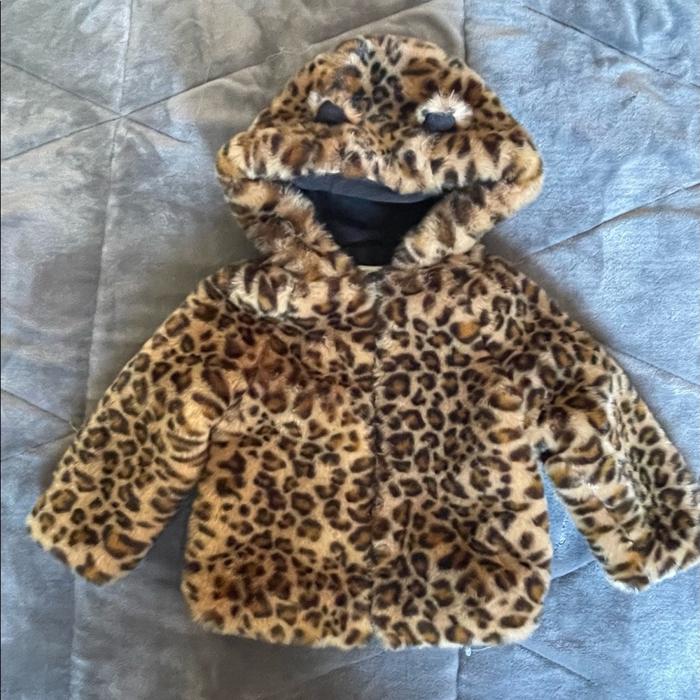 Baby Gap 2T Faux Fur Winter Jacket